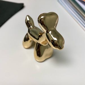 Cute little dog figurine